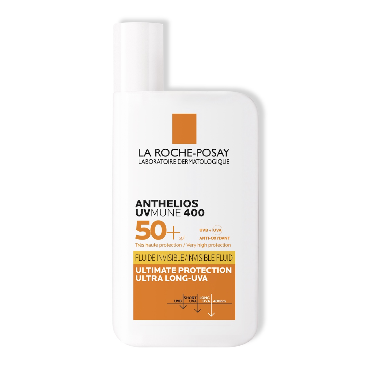 La Roche-Posay ANTHELIOS UVMUNE 400 crème solaire fluide invisible | peaux sensibles