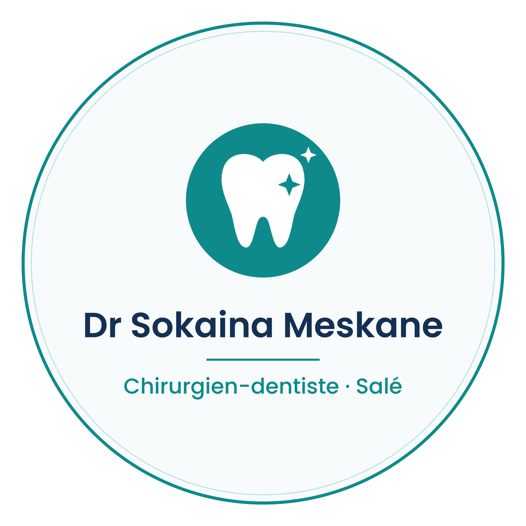 Logo Cabinet Dentaire Dr. Sokaina Meskane - طبيبة جراحة للأسنان